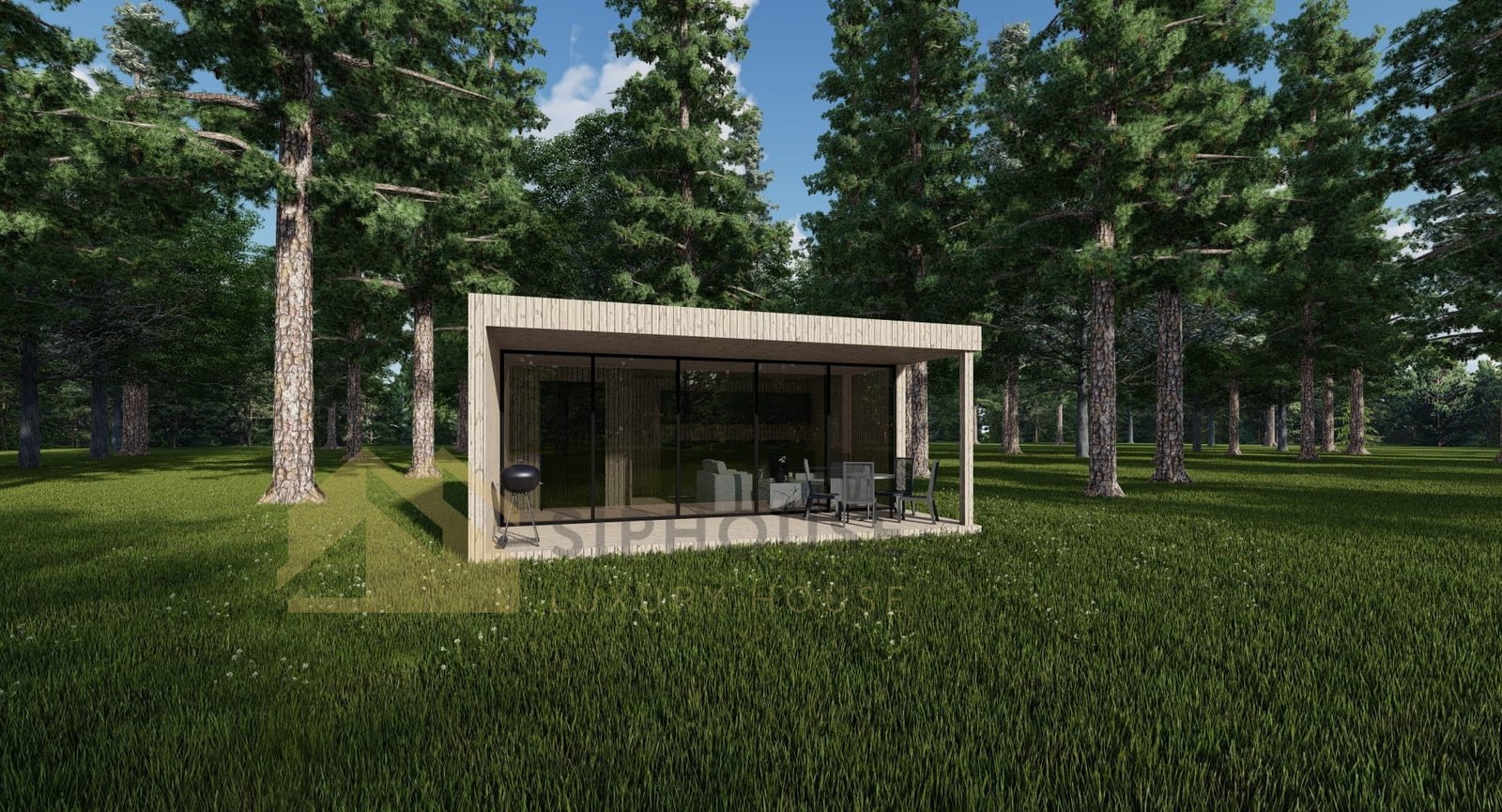 Modular Home Ankara, 40 m² by Casitas Prefabricadas — image 2