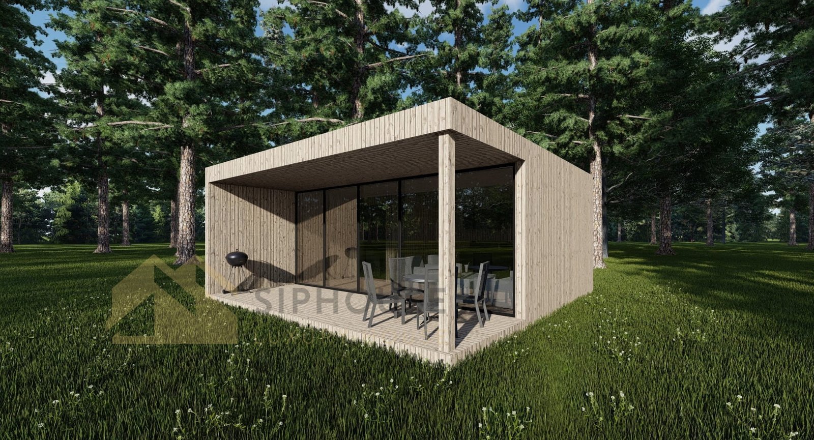 Modular Home Ankara, 40 m² by Casitas Prefabricadas — image 4