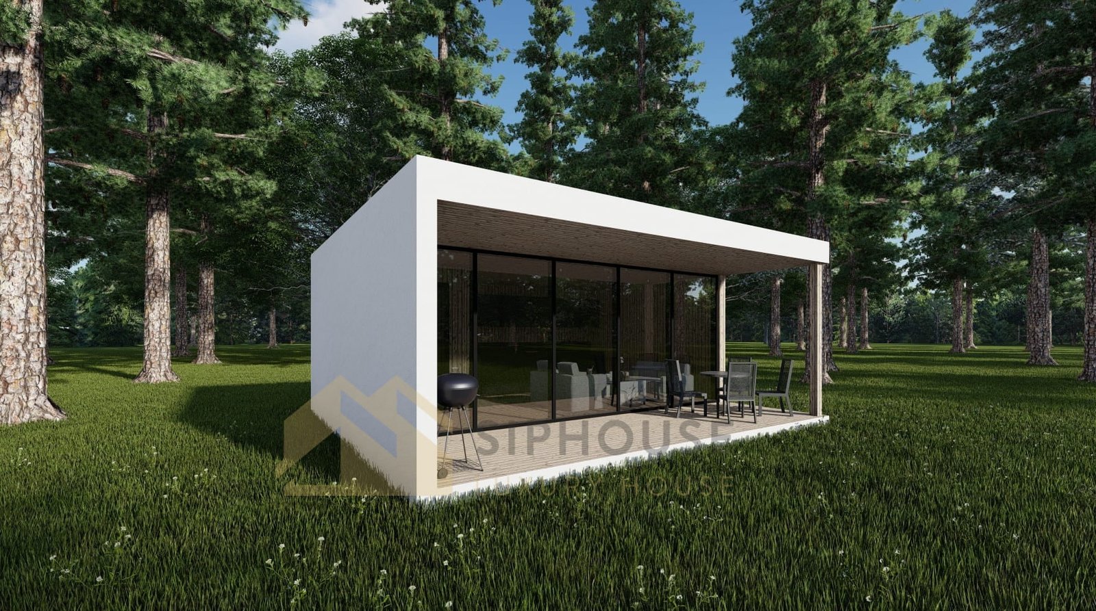 Modular Home Antalya, 40 m² by Casitas Prefabricadas — image 1