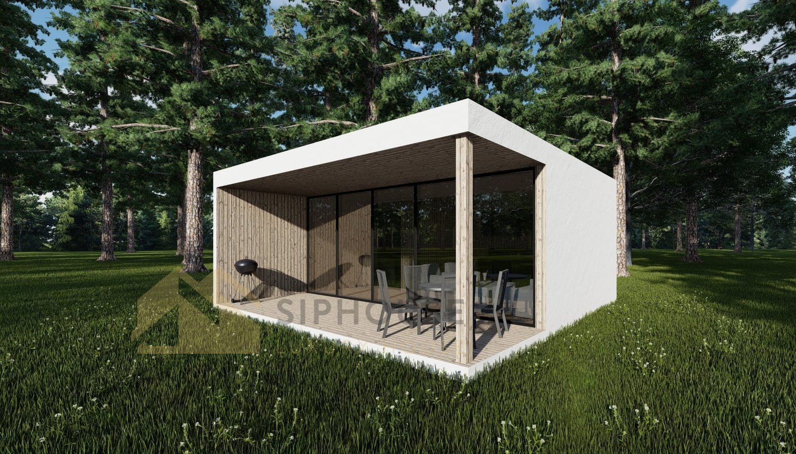 Modular Home Antalya, 40 m² by Casitas Prefabricadas — image 4