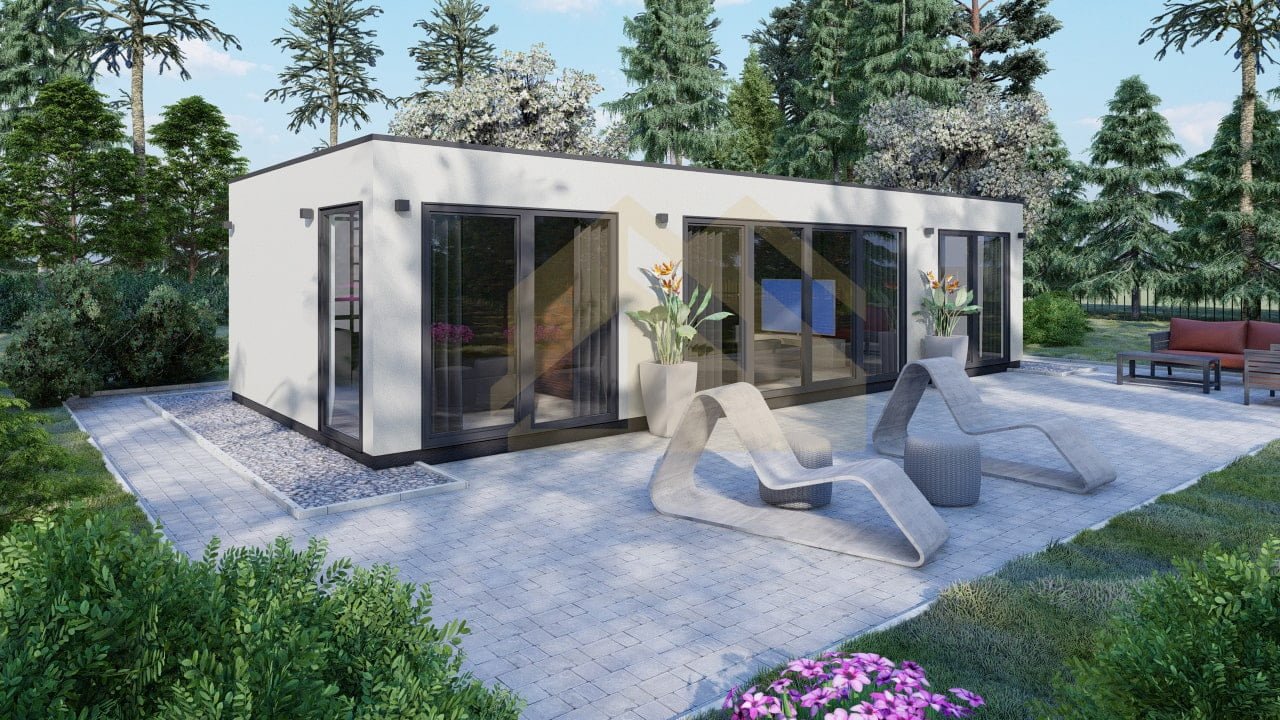 Modular Home Cuba, 47 m² by Casitas Prefabricadas — image 1