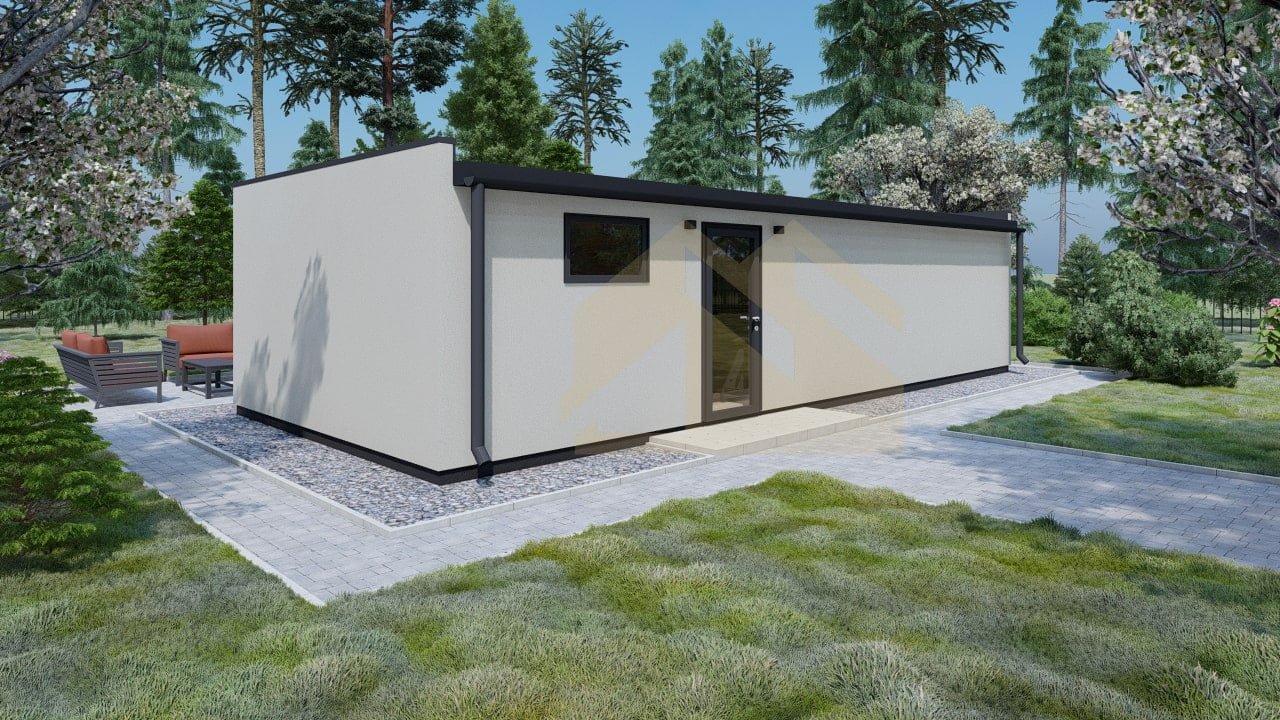 Modular Home Cuba, 47 m² by Casitas Prefabricadas — image 2