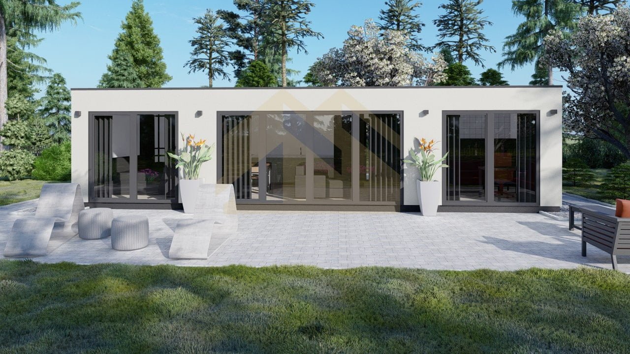 Modular Home Cuba, 47 m² by Casitas Prefabricadas — image 4