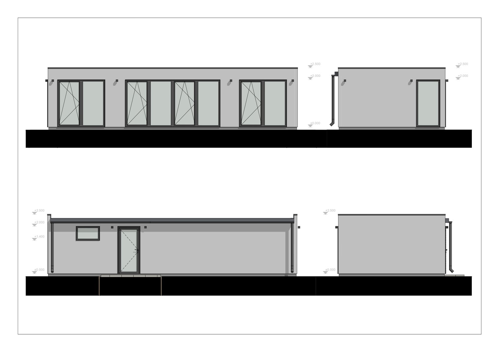 Modular Home Cuba, 47 m² by Casitas Prefabricadas — image 5