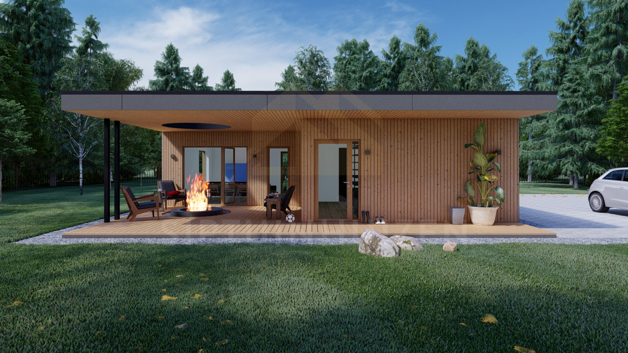 Modular Home Dunglas, 103 m² by Casitas Prefabricadas — image 2