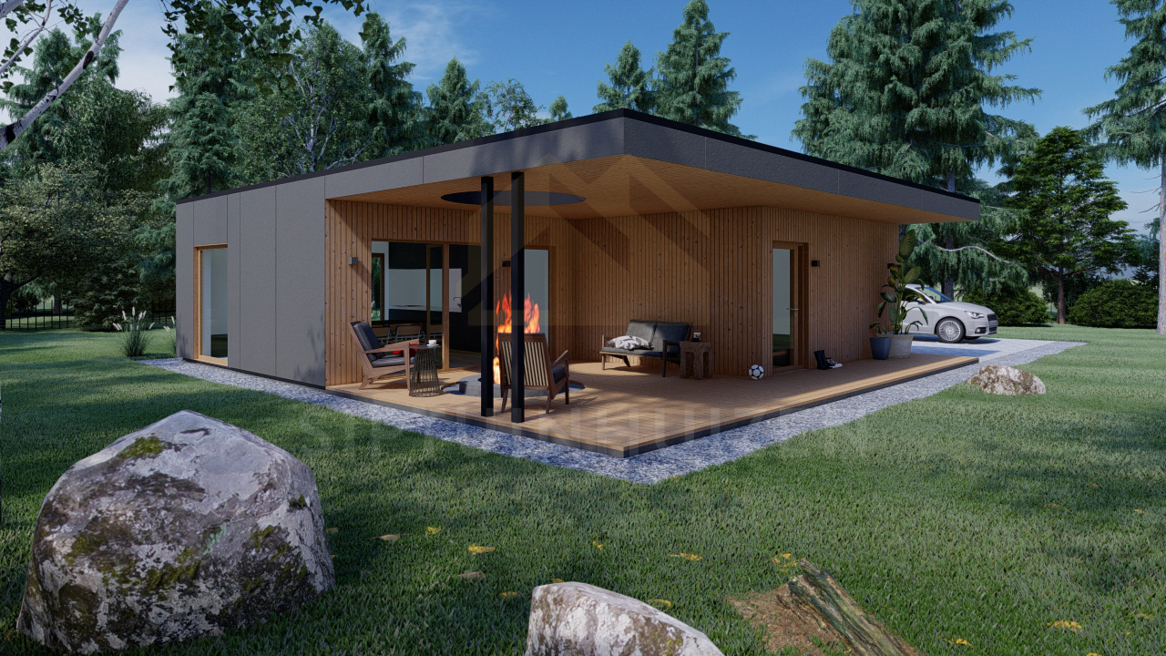 Modular Home Dunglas, 103 m² by Casitas Prefabricadas — image 3