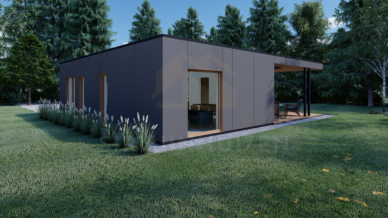 Modular Home Dunglas, 103 m² by Casitas Prefabricadas — image 4