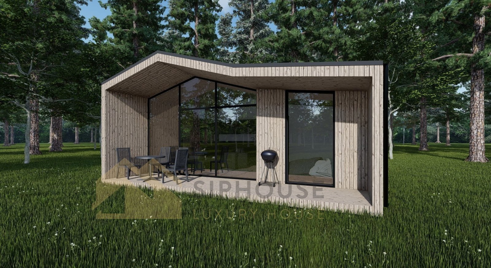 Modular Home Lisabona, 40 m² by Casitas Prefabricadas — image 1