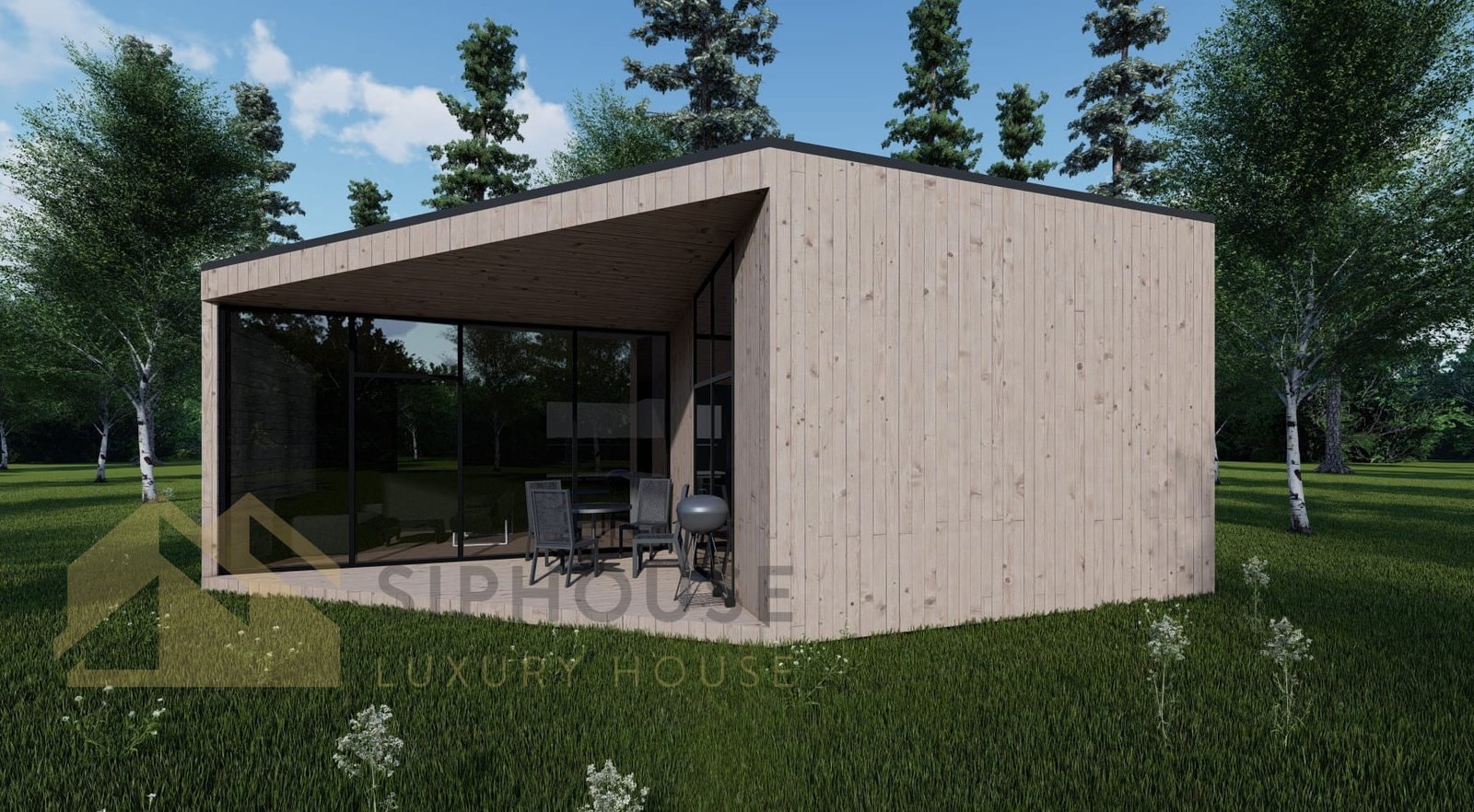 Modular Home London, 56 m² by Casitas Prefabricadas — image 3