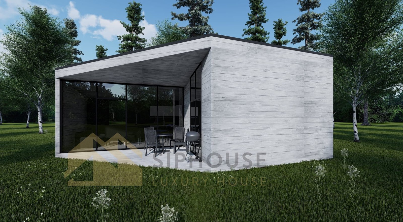 Modular Home Manchester, 56 m² by Casitas Prefabricadas — image 2