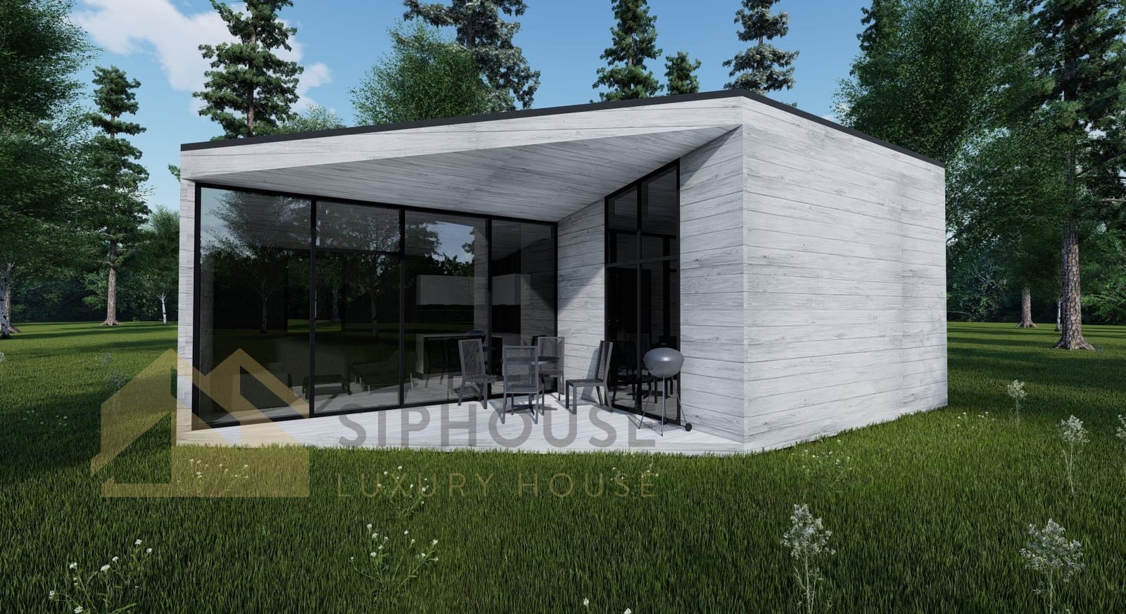 Modular Home Manchester, 56 m² by Casitas Prefabricadas — image 3