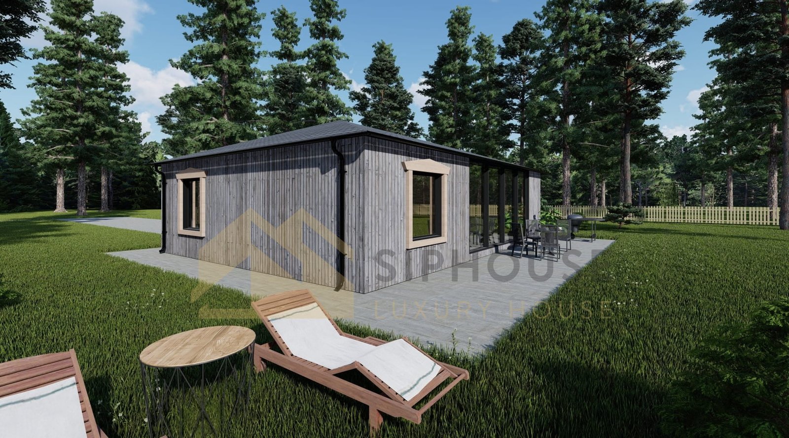 Modular Home Oslo, 77 m² by Casitas Prefabricadas — image 1