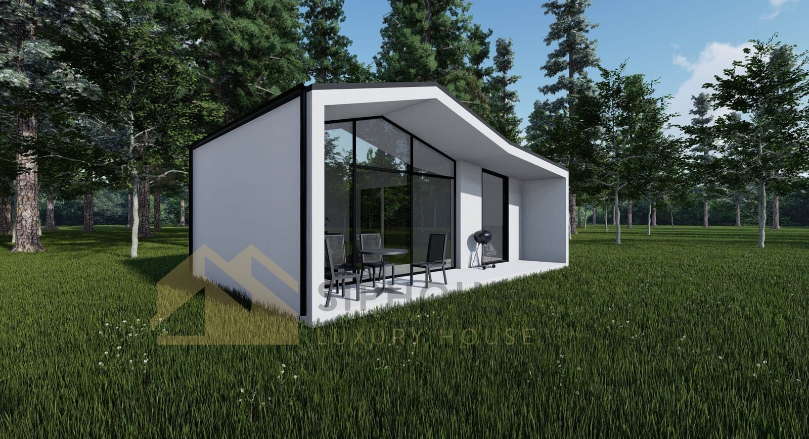 Modular Home Porto, 40 m² by Casitas Prefabricadas — image 3