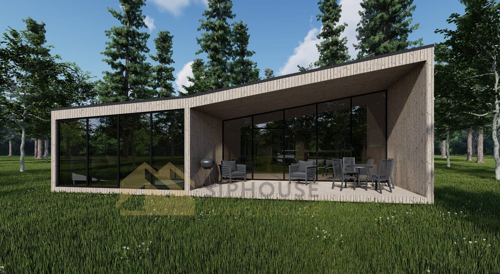 Modular Home Tallin, 80 m² by Casitas Prefabricadas — image 2