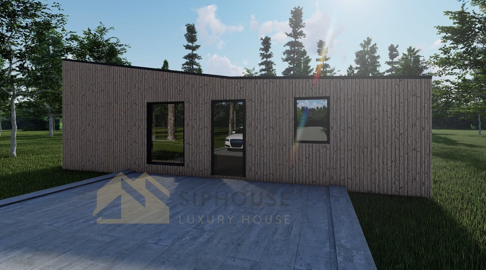 Modular Home Tallin, 80 m² by Casitas Prefabricadas — image 3