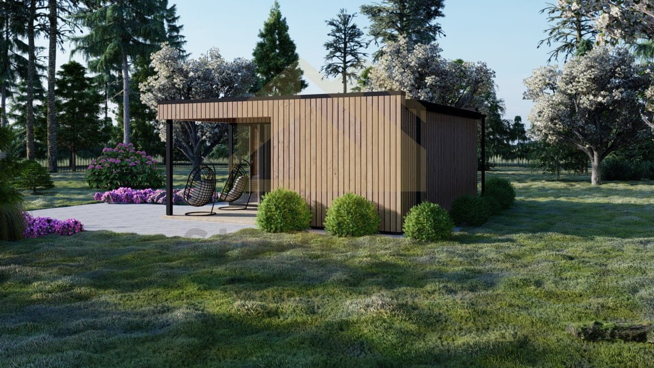 Modular Home Zagreb, 26m² by Casitas Prefabricadas — image 4