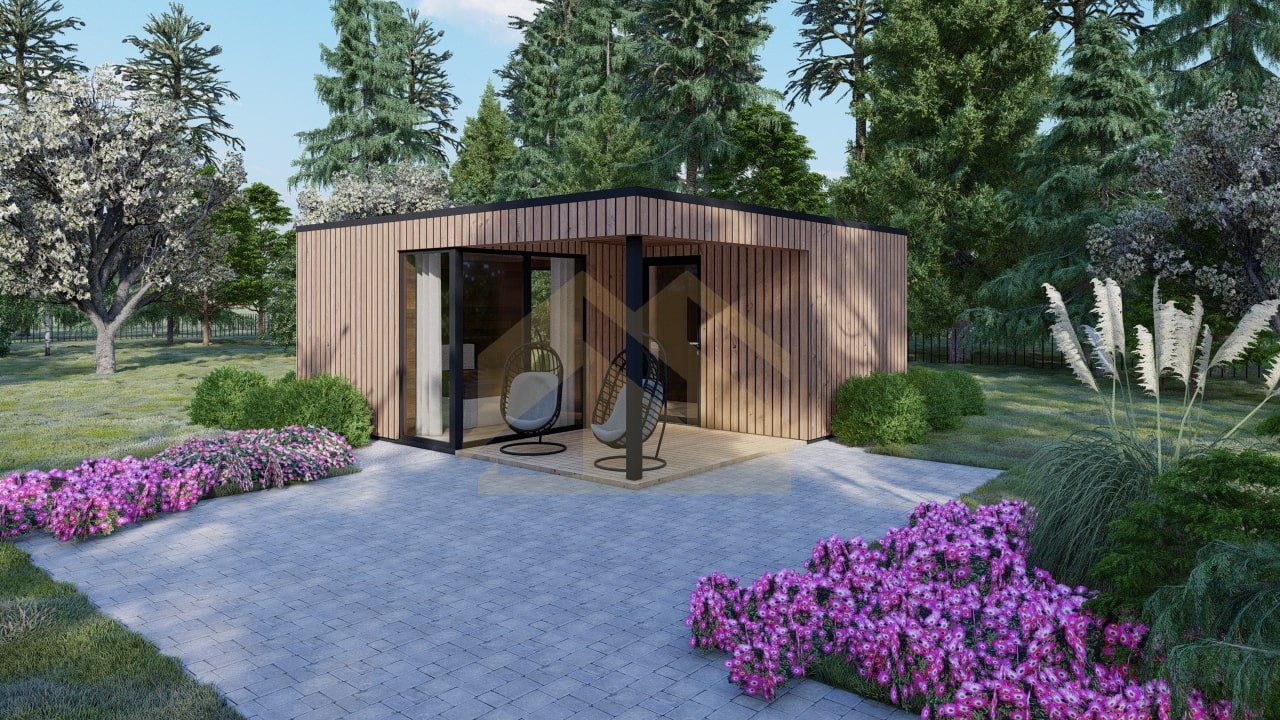 Prefabricada Caseta De Jardin SIP Saragosa, 27 m² by Casitas Prefabricadas — image 1