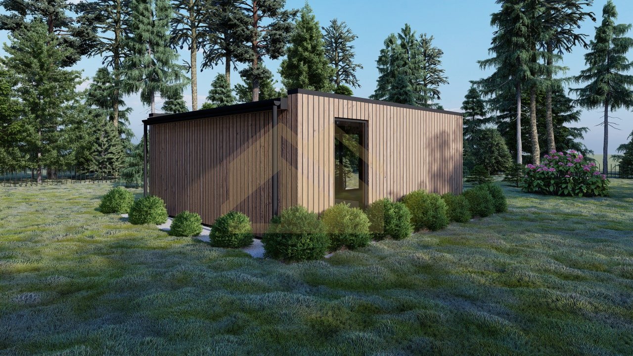 Prefabricada Caseta De Jardin SIP Saragosa, 27 m² by Casitas Prefabricadas — image 2