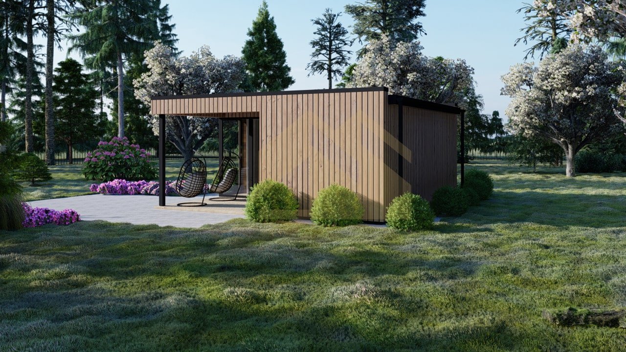 Prefabricada Caseta De Jardin SIP Saragosa, 27 m² by Casitas Prefabricadas — image 3