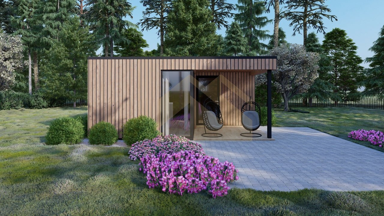 Prefabricada Caseta De Jardin SIP Saragosa, 27 m² by Casitas Prefabricadas — image 4