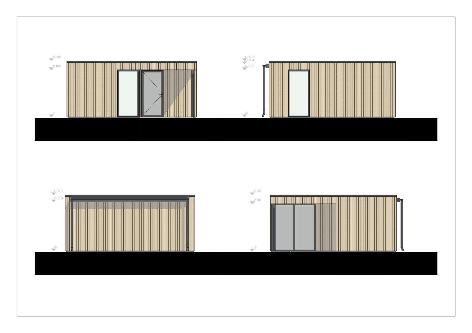 Prefabricada Caseta De Jardin SIP Saragosa, 27 m² by Casitas Prefabricadas — image 5