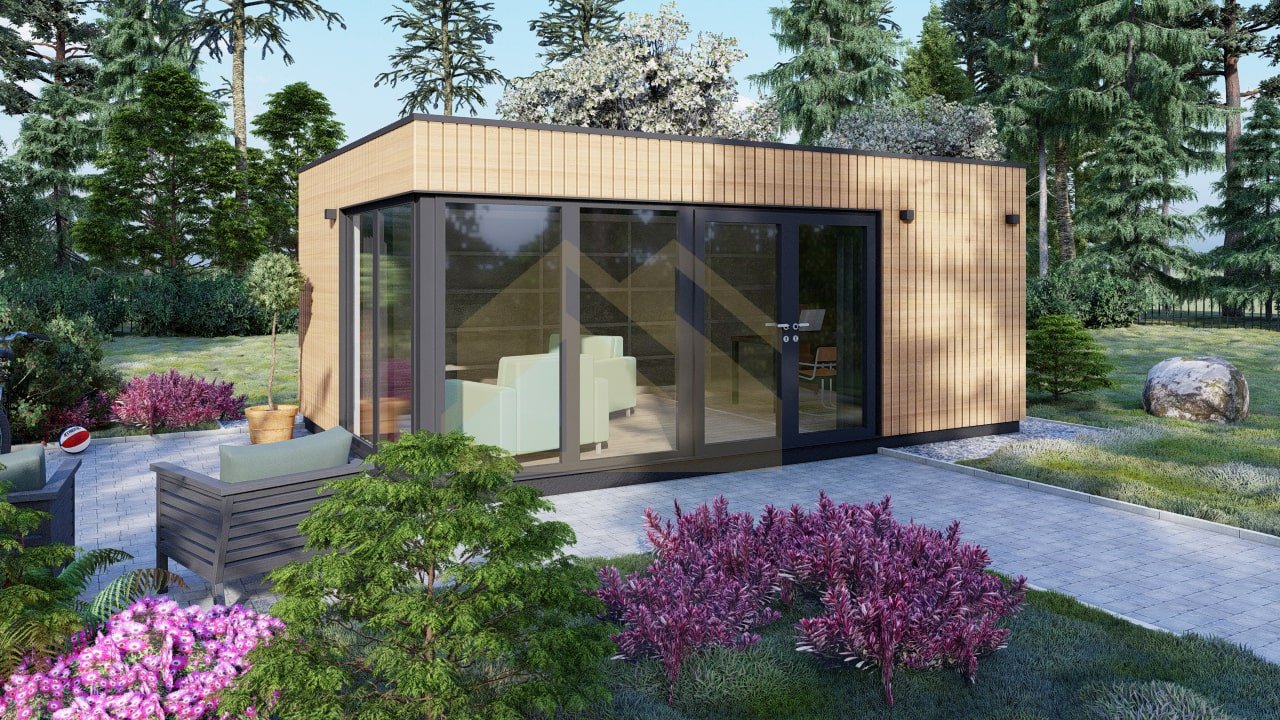 SIP Casa De Madera Marseille, 24 m² by Casitas Prefabricadas — image 1