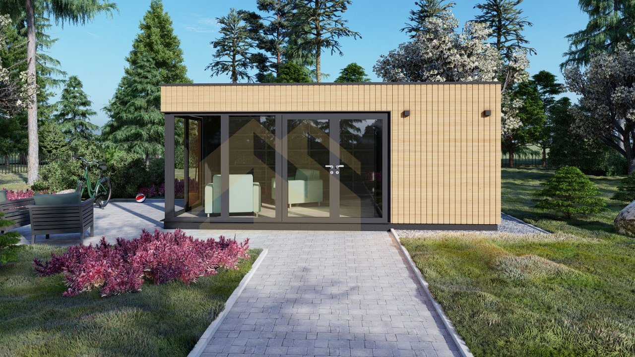 SIP Casa De Madera Marseille, 24 m² by Casitas Prefabricadas — image 2
