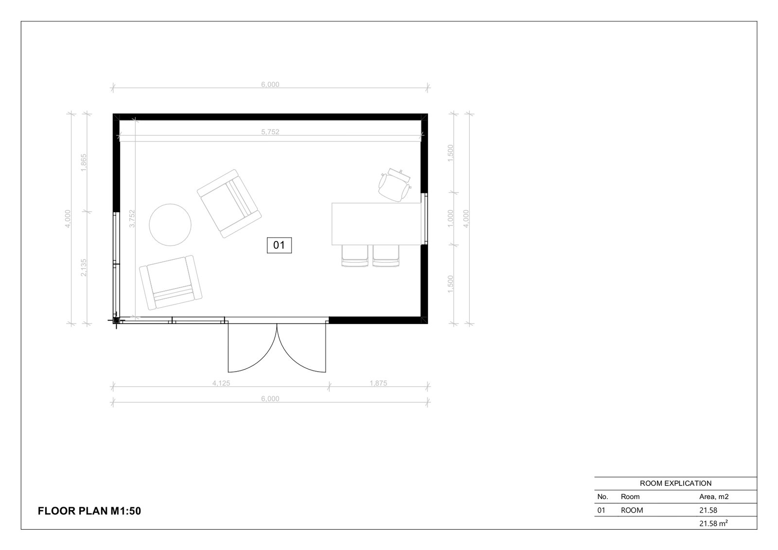 SIP Casa De Madera Marseille, 24 m² by Casitas Prefabricadas — image 6