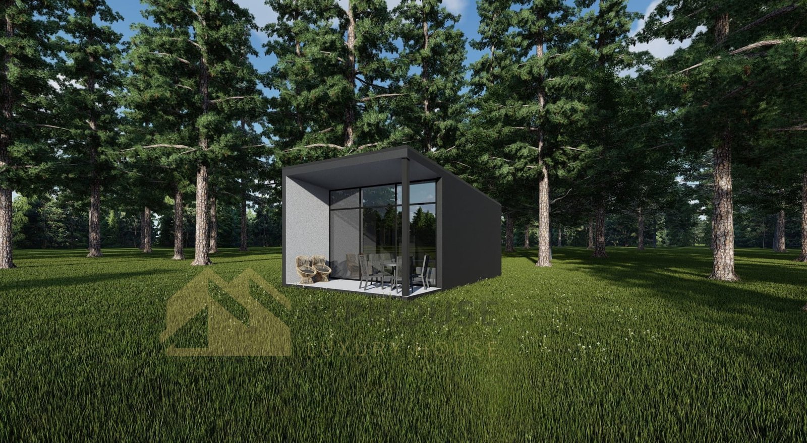 Tiny Home Ganja, 30 m² by Casitas Prefabricadas — image 2