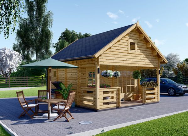 Wooden Chalet Kit (Chalet en bois en kit) by Chalet de Jardin — image 1