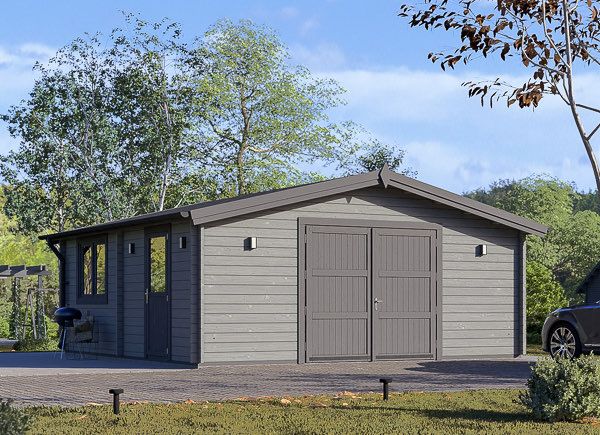 Wooden Garage (Garage en bois) by Chalet de Jardin — image 6