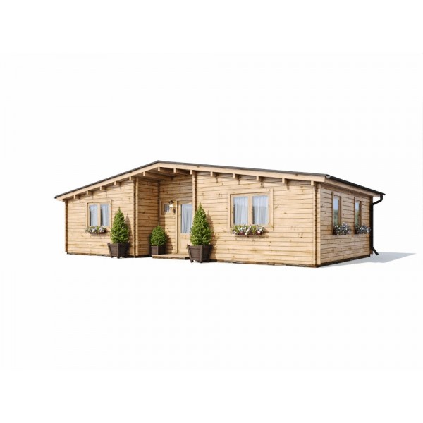 Casa de madera KRISTI, 65 m2 - 44mm by EuroCasetas — image 3