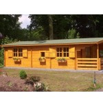 Casa de madera LUGO, 52 m2 - 44mm by EuroCasetas — image 4