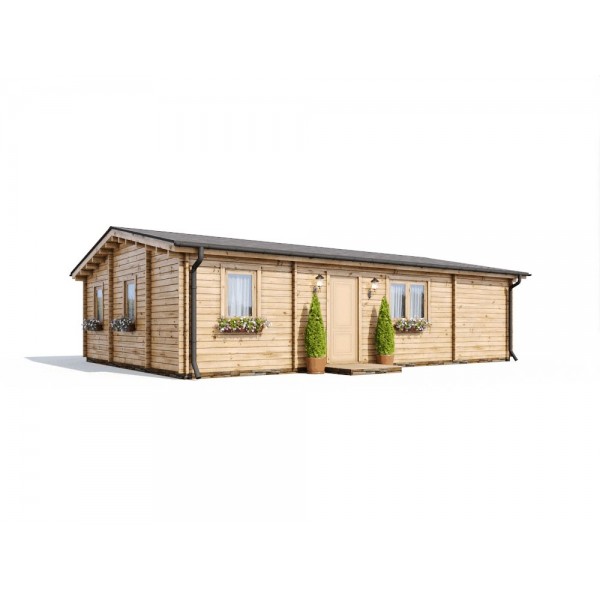 Casa de madera RADO 72 m2 - 44mm by EuroCasetas — image 2