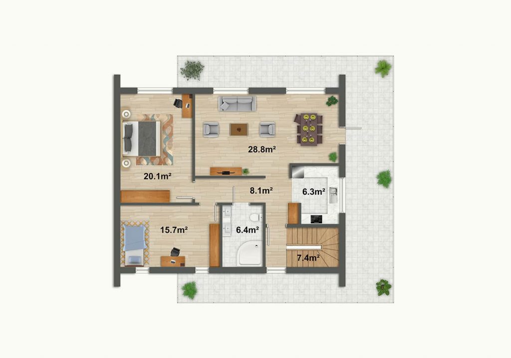Emma by Las Casas Modulares — image 2