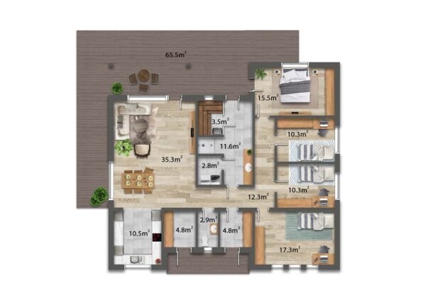 Melanie by Las Casas Modulares — image 2