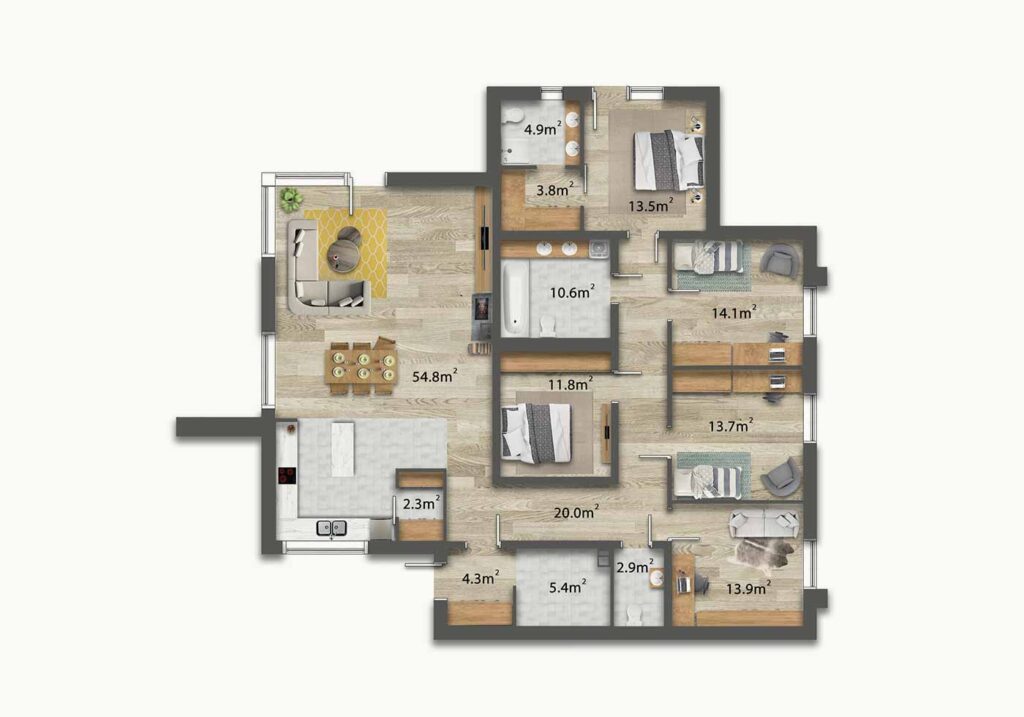 Paula by Las Casas Modulares — image 2
