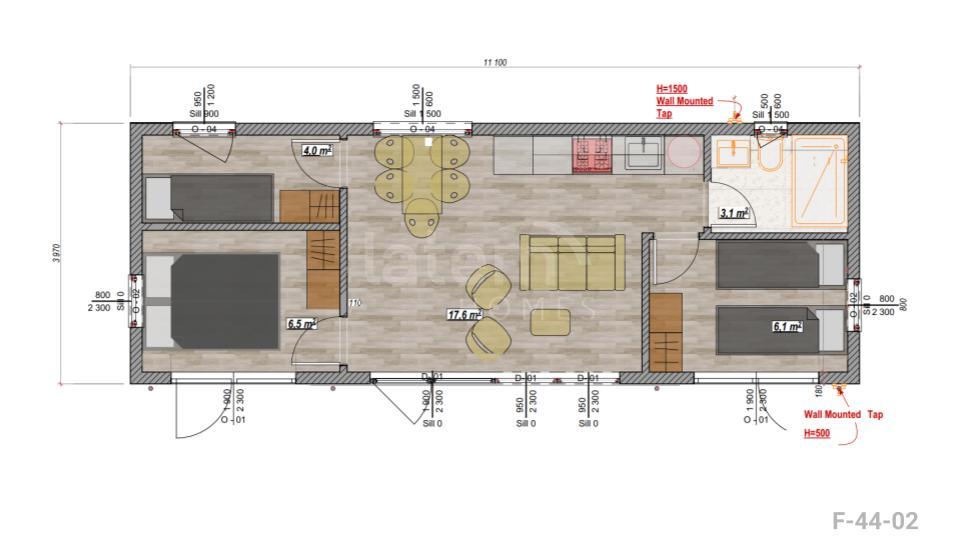 FLORIDA 44m2 (F-02) by LatemHomes — image 2