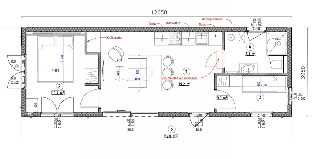 HAMBURG 50m2 (H-01) by LatemHomes — image 2