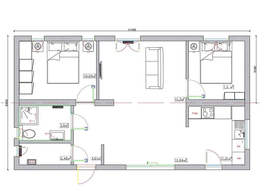 MADRID 70m2 (HM-01) by LatemHomes — image 2
