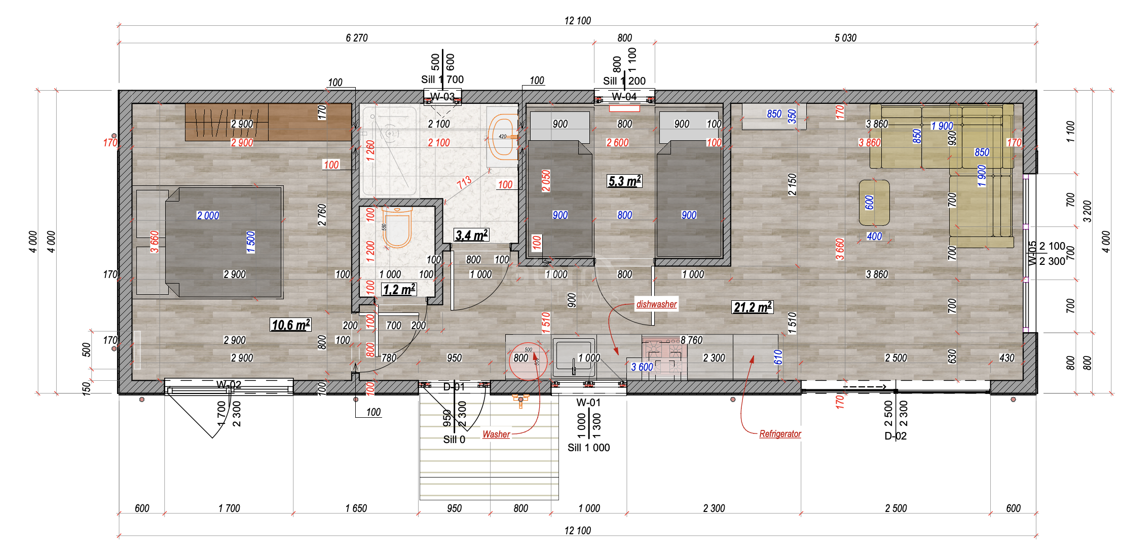 MILAN 48m² (M-04) by LatemHomes — image 2