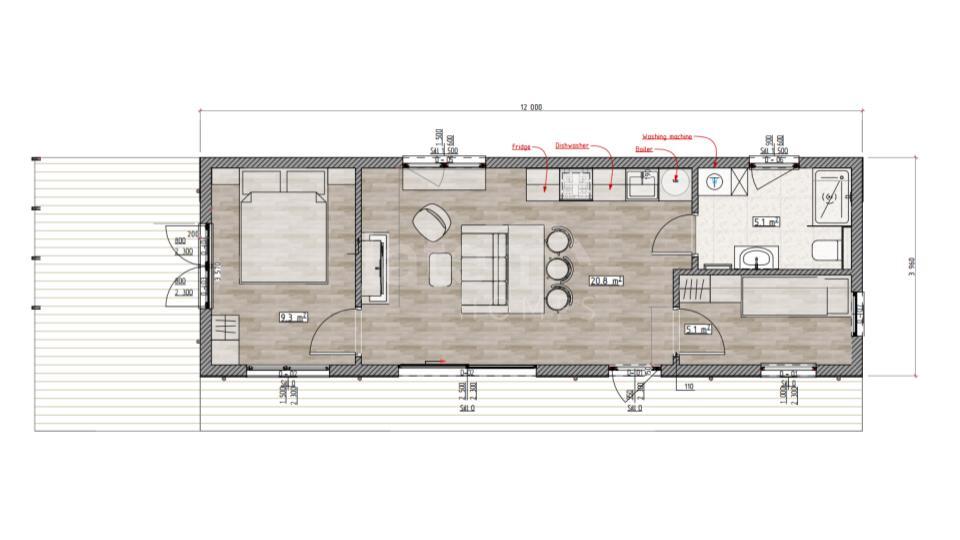 MILAN 48m² (M-05) by LatemHomes — image 2
