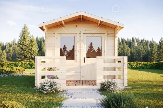 Mini casa de madera Balaton