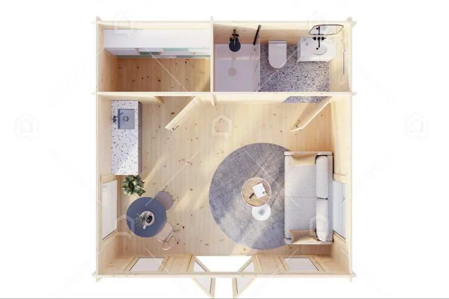 Mini casa de madera Escur by Maestro Casas — image 5