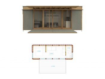 casa modular de madera pequeña 2×6 by Ubuild — image 5
