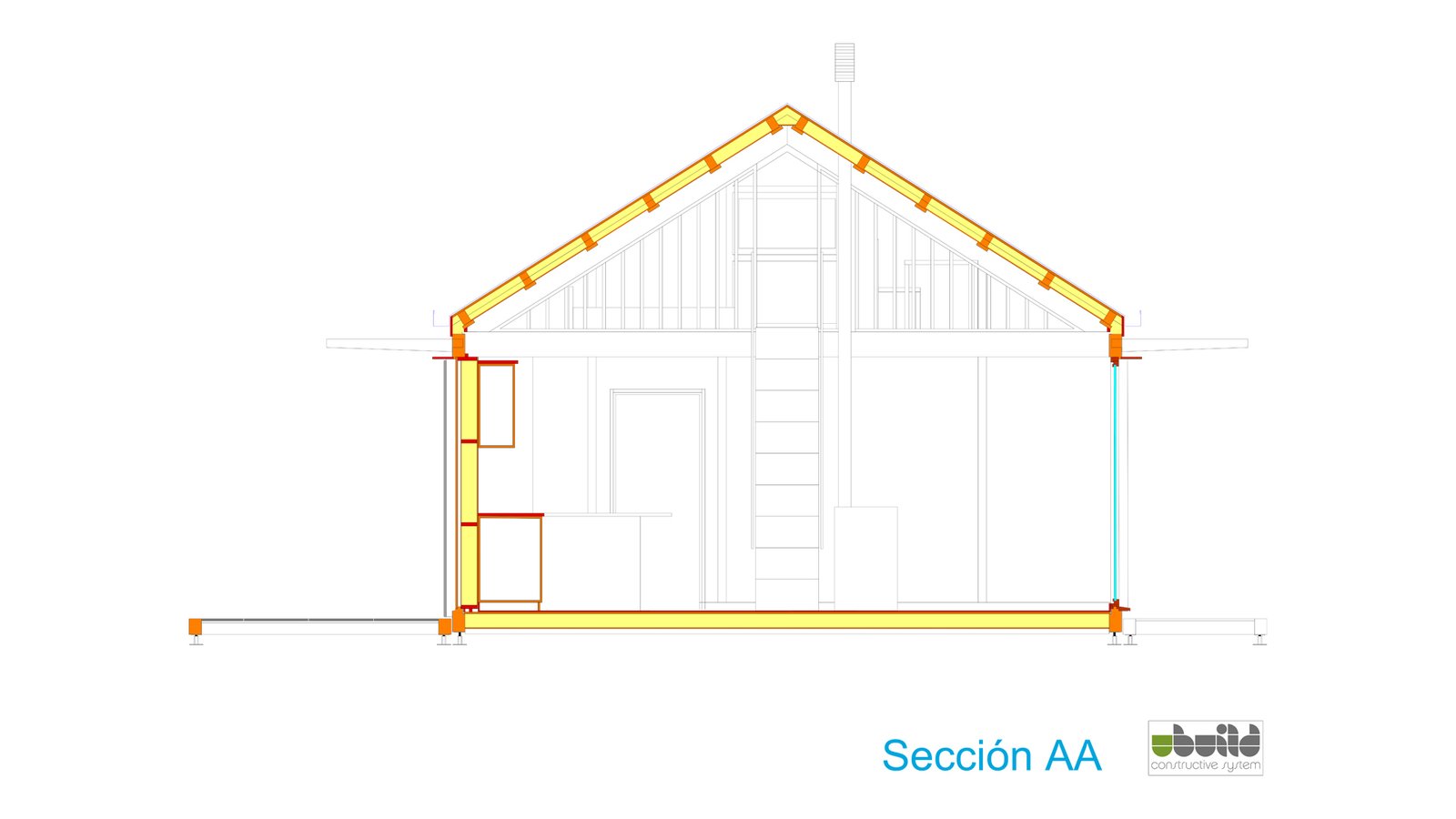 casa modular prefabricada 5×6+BC by Ubuild — image 5