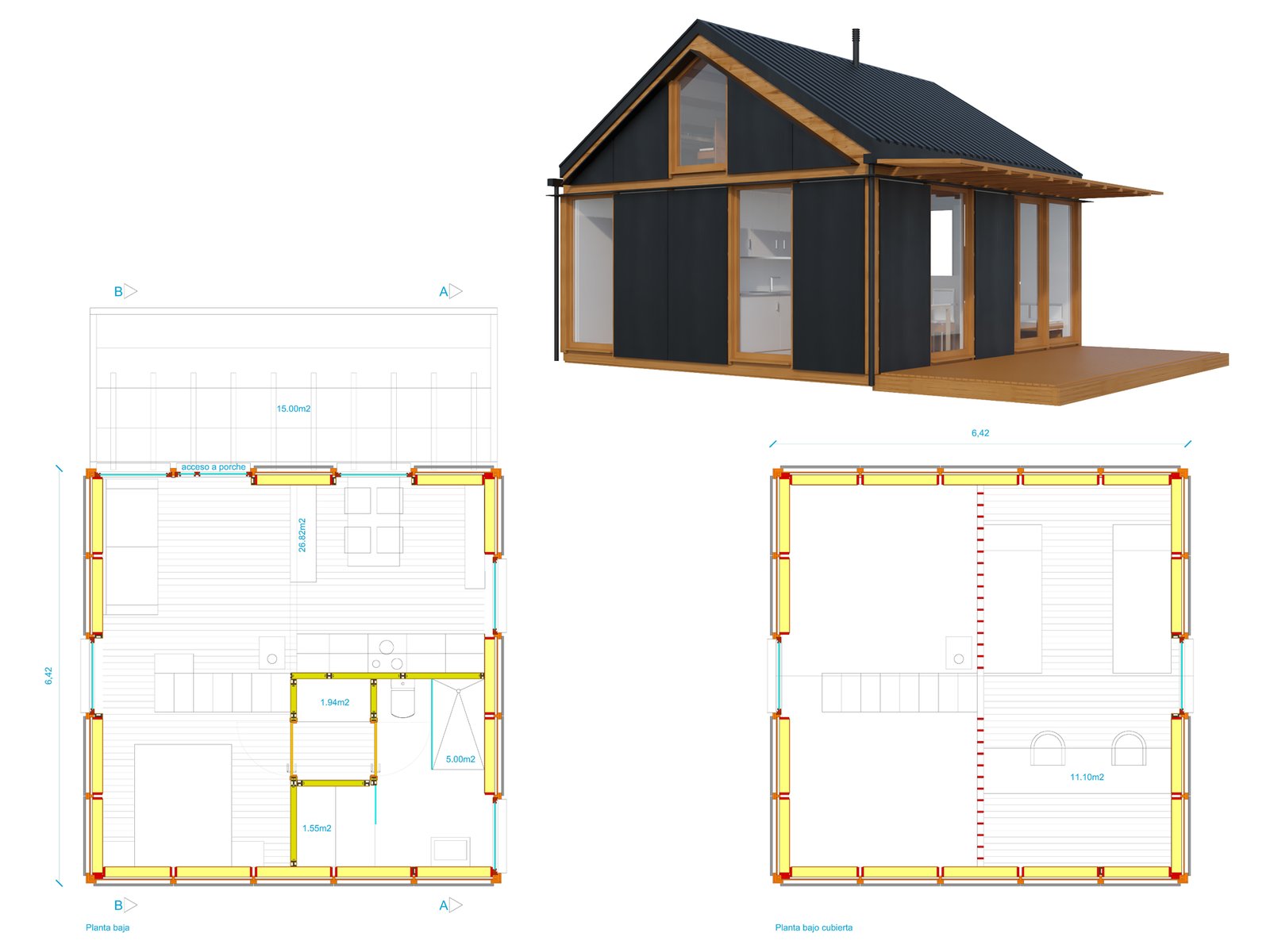 casa prefabricada 5×5+BC by Ubuild — image 1