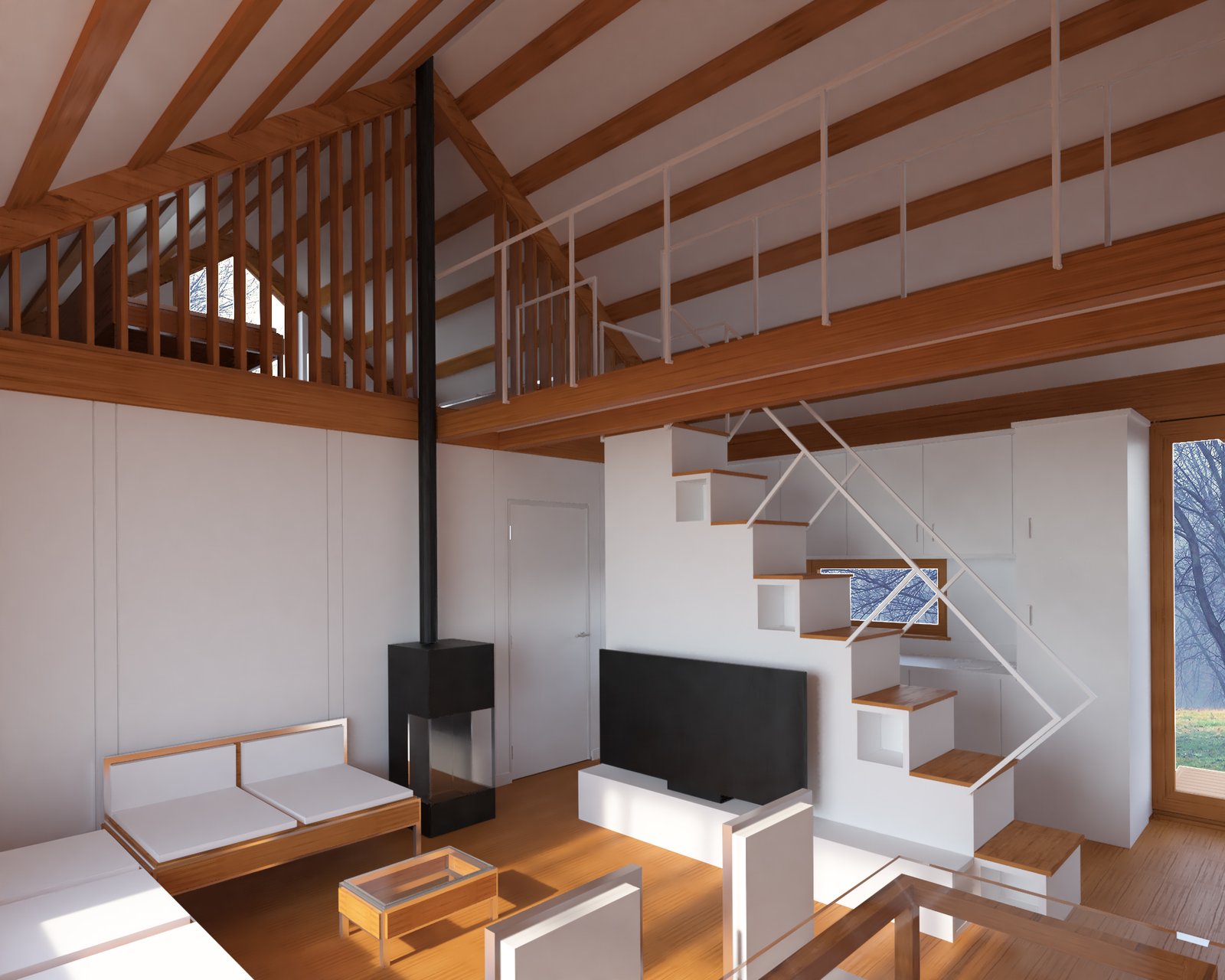 casa prefabricada de madera 5×10+BC by Ubuild — image 5