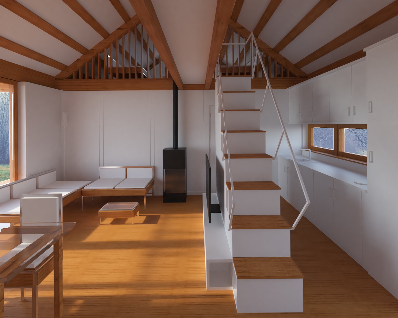 casa prefabricada de madera 5×10+BC by Ubuild — image 6