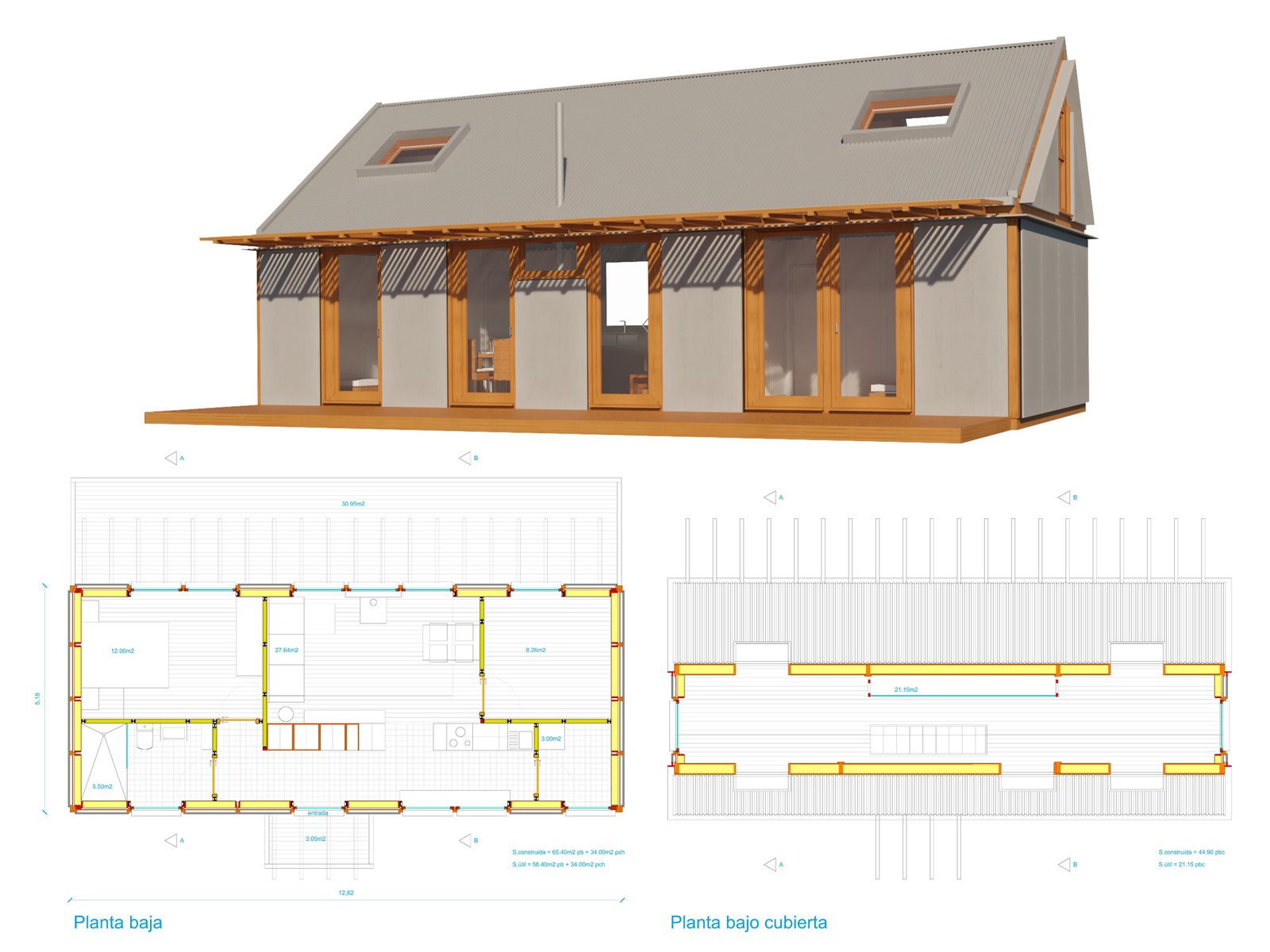 casa prefabricada modular 4×10+BC by Ubuild — image 1